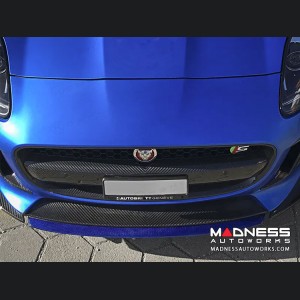 Jaguar F-Type Center Front Lip Splitter - Carbon Fiber